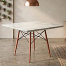 Switch SAAB S-973 Premium Marble-Effect Square Dining Table 2 image
