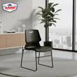 SAAB S-195-U Stackable Office Meeting Chair – Durable Steel Frame Visitor Chair for Conference Rooms, Halls &amp; Events