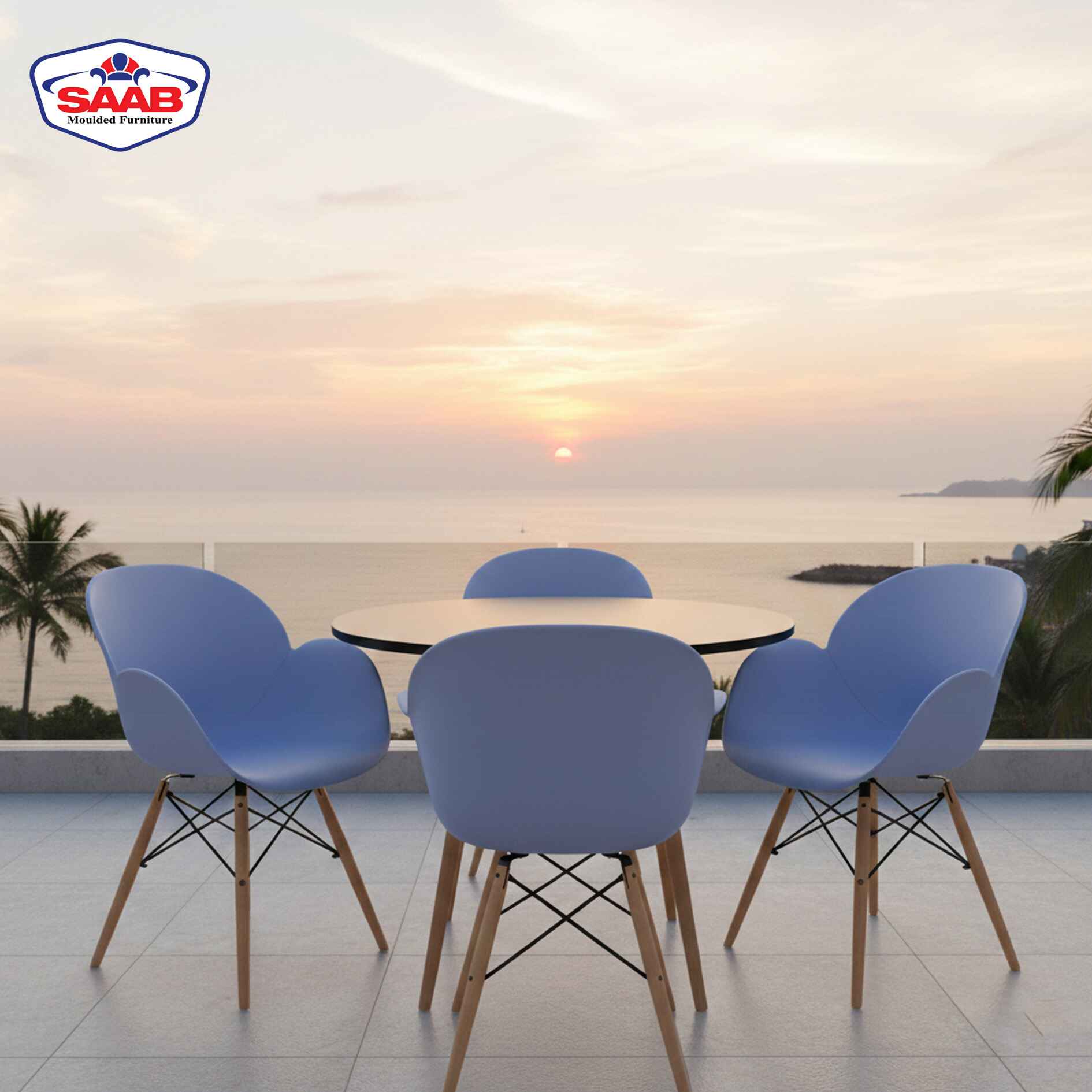 Oval Shell Chair SP-400-WL