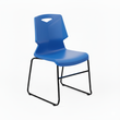 SAAB S-195-U Stackable Office Meeting Chair – Durable Steel Frame Visitor Chair for Conference Rooms, Halls &amp; Events