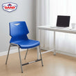Steel Plastic Study Chair Model S-195