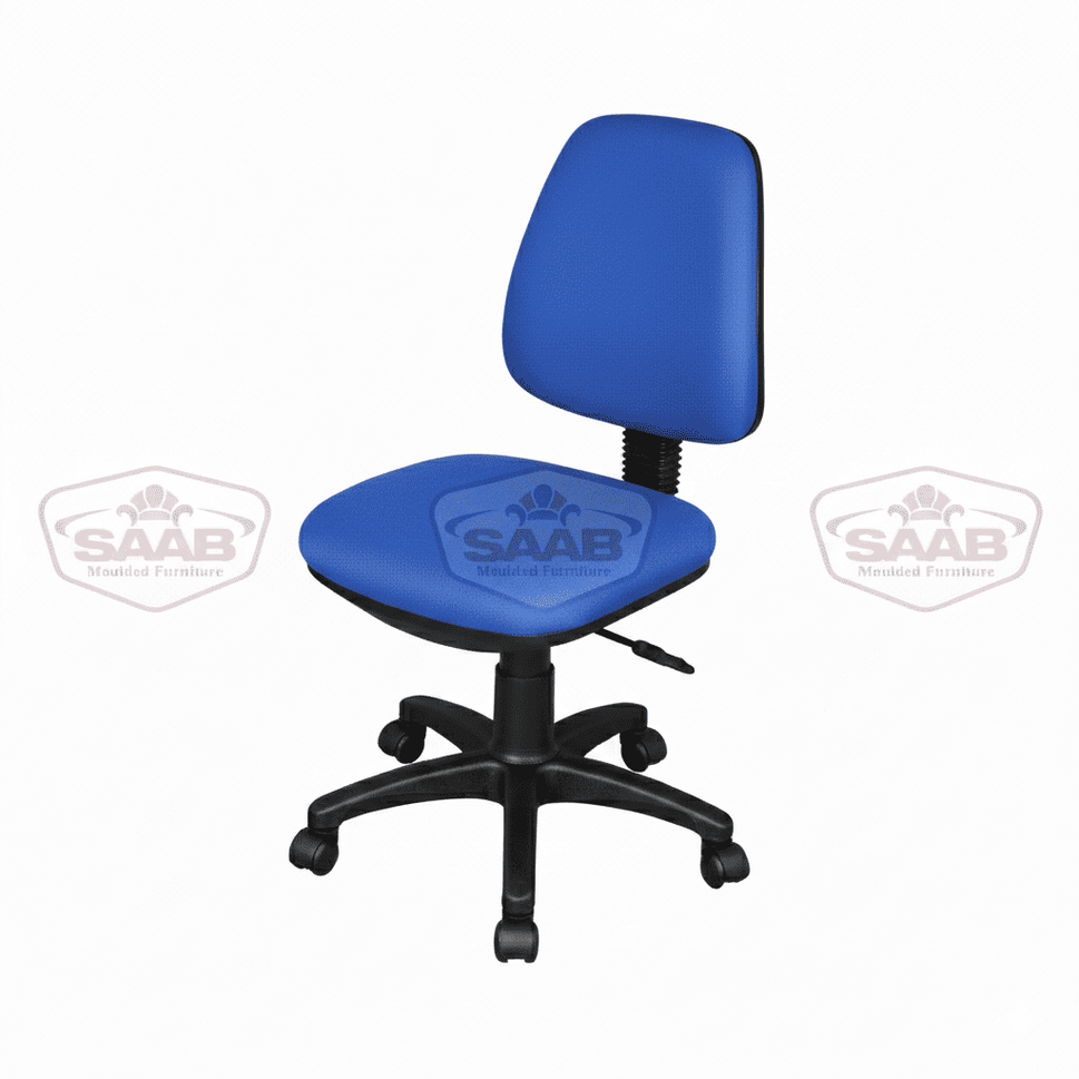SAAB Computer Chair Without Arms With Hydraulic Jack and Stopper Model SAAB S-508