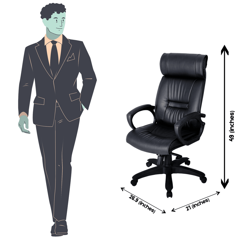 High Back Revolving Office Chair S-517