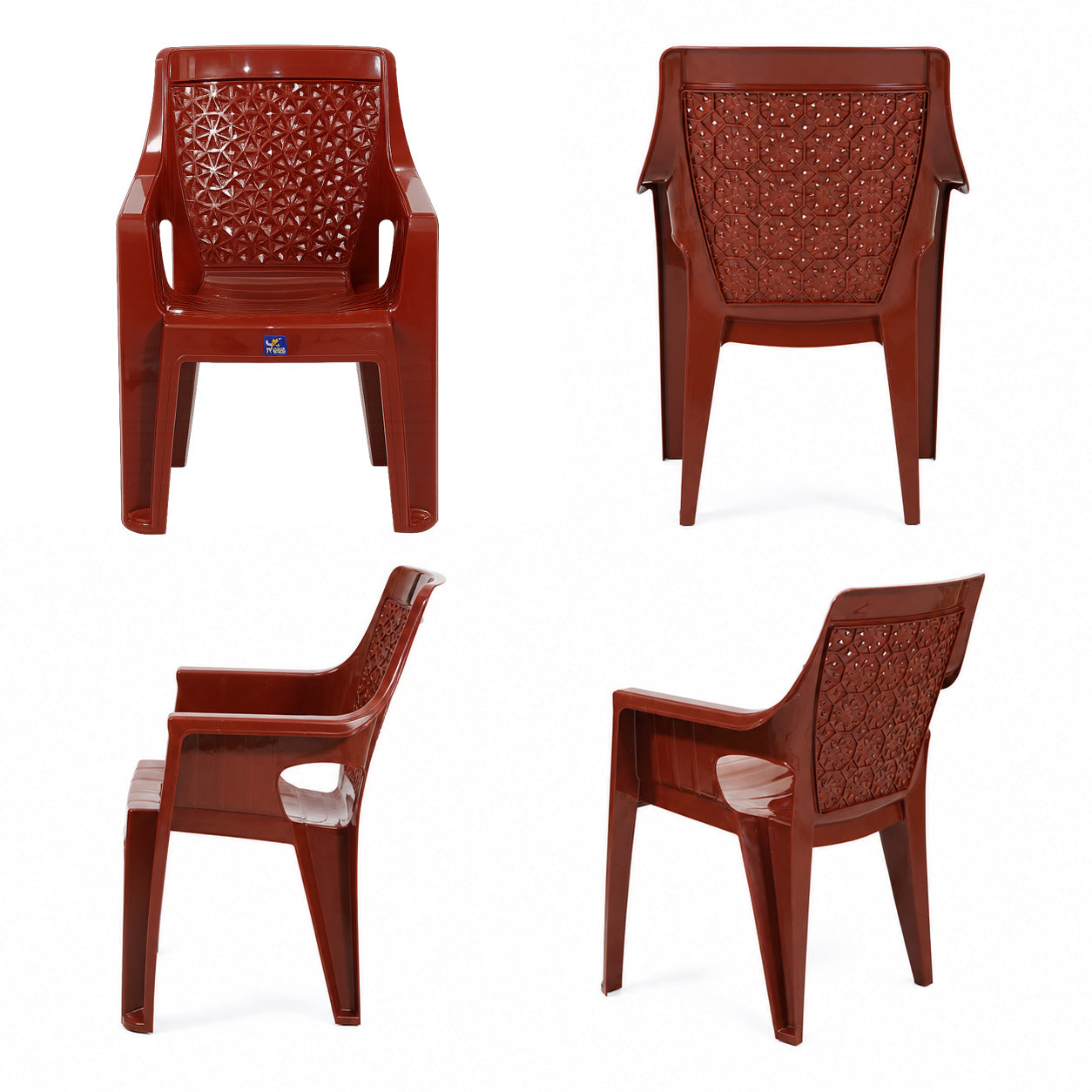 Cozy Full Plastic Chair SAAB SP-840 Chairs Angles