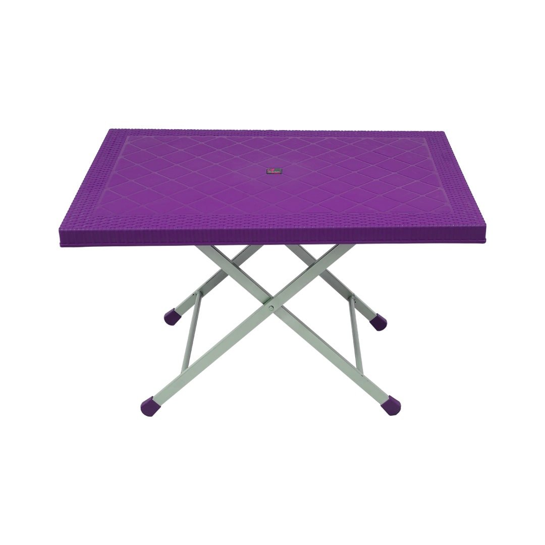 SAAB SP-214-RT Steel Plastic Table With Rattan Top