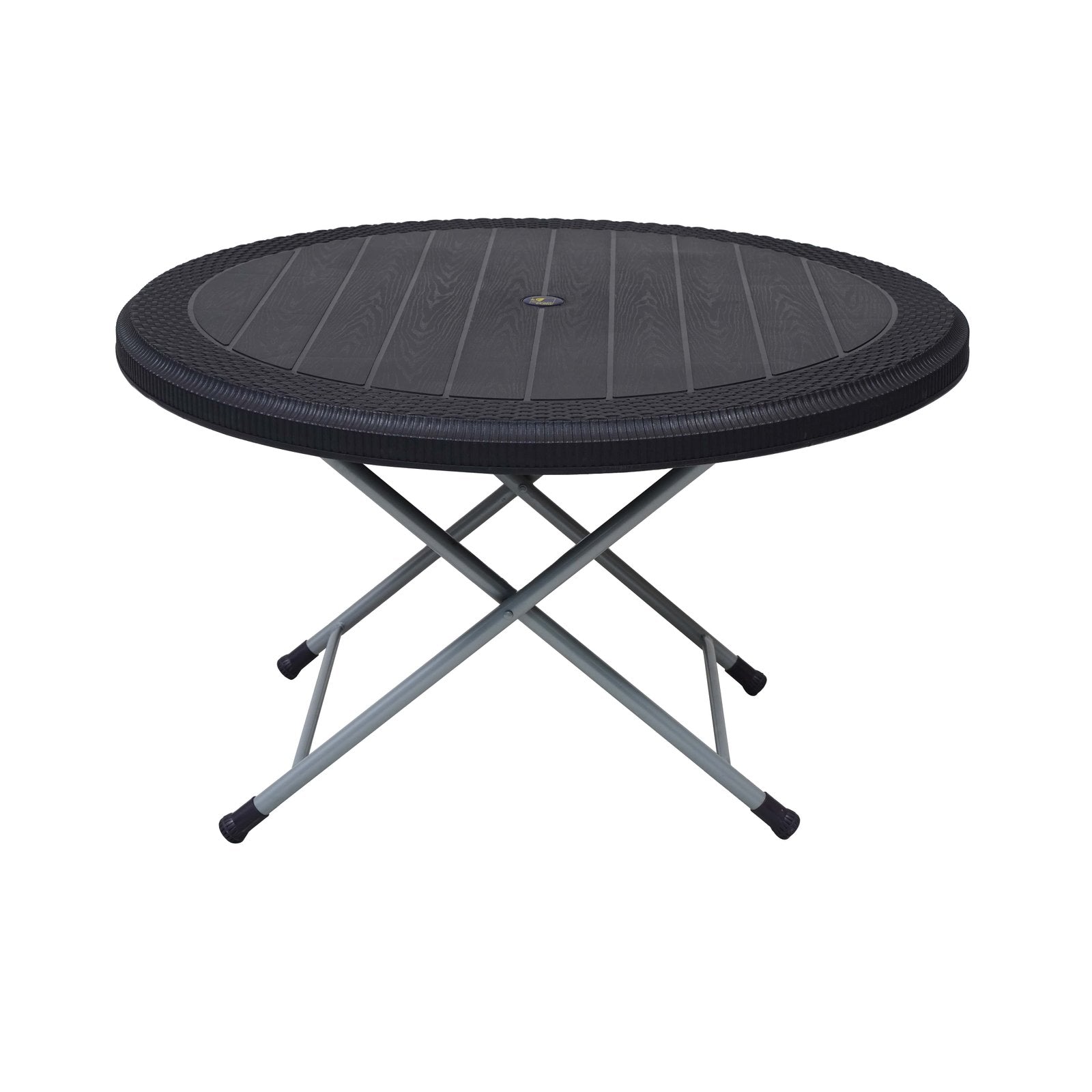 SAAB SP-215-RT STEEL PLASTIC RATTAN ROUND TABLE
