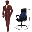 HINOMI Pro Real Time Ergonomic Mesh Chair Model SAAB SM-786