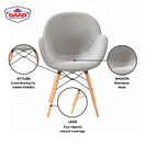 Switch Oval Shell Chair With Cushion SP-400-CWL 3 image