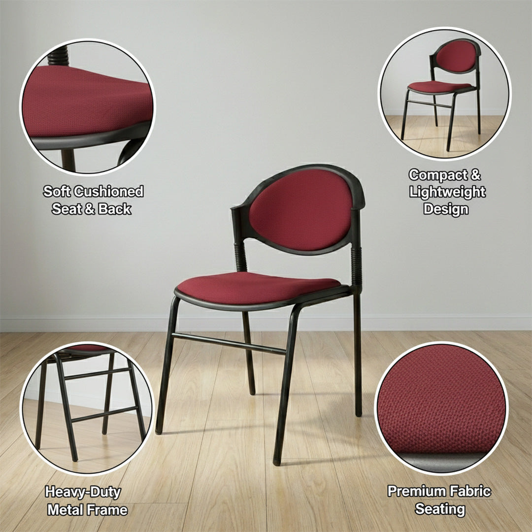 SAAB S-02-C Comforto Chair with Cushion – Vertical Pipe
