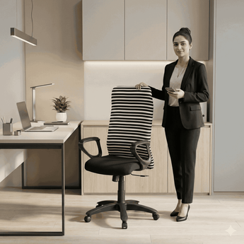 SAAB High Back Revolving Manager Chair Model SAAB S-539