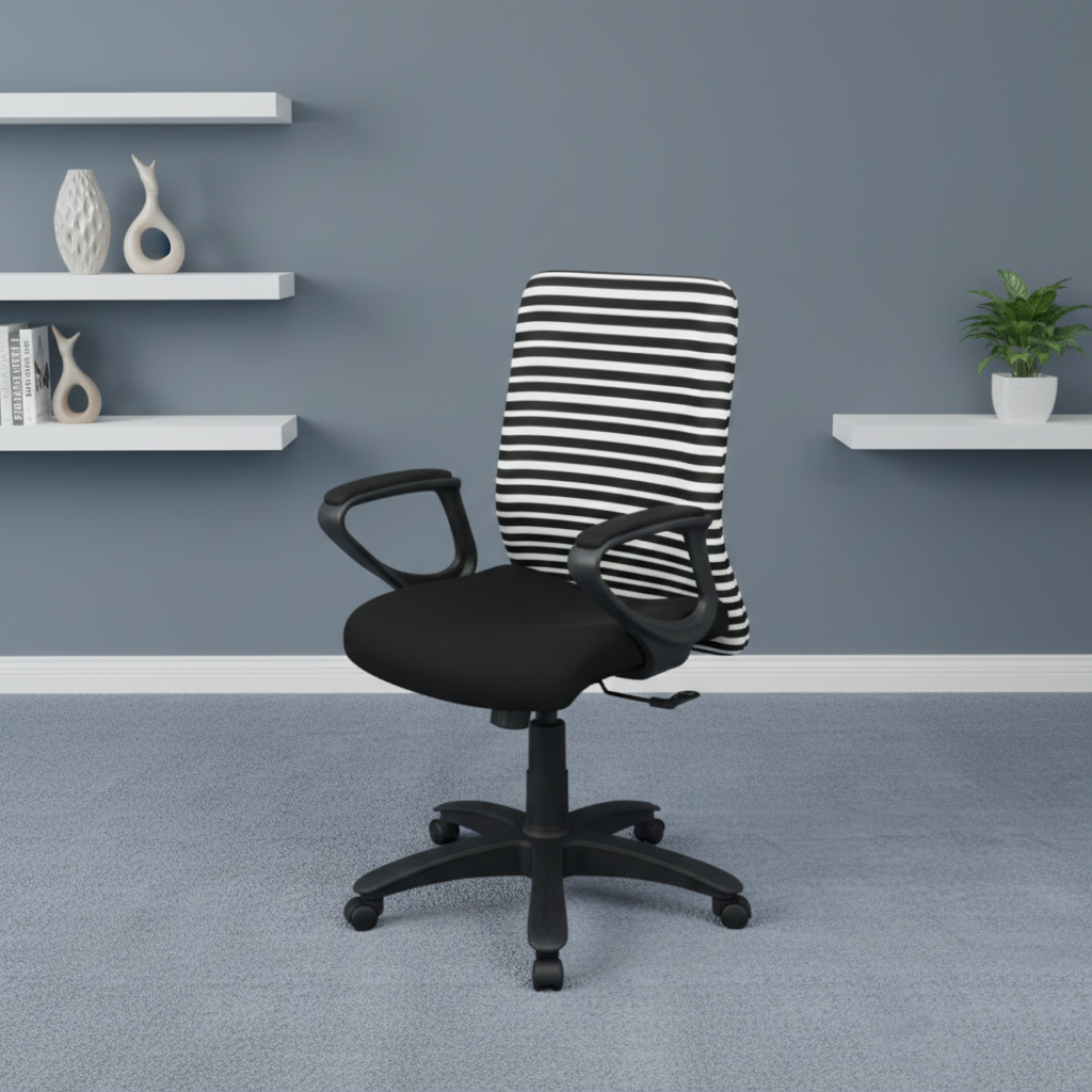 SAAB Manager Office Revolving Chair (Medium Back) Model SAAB S-540