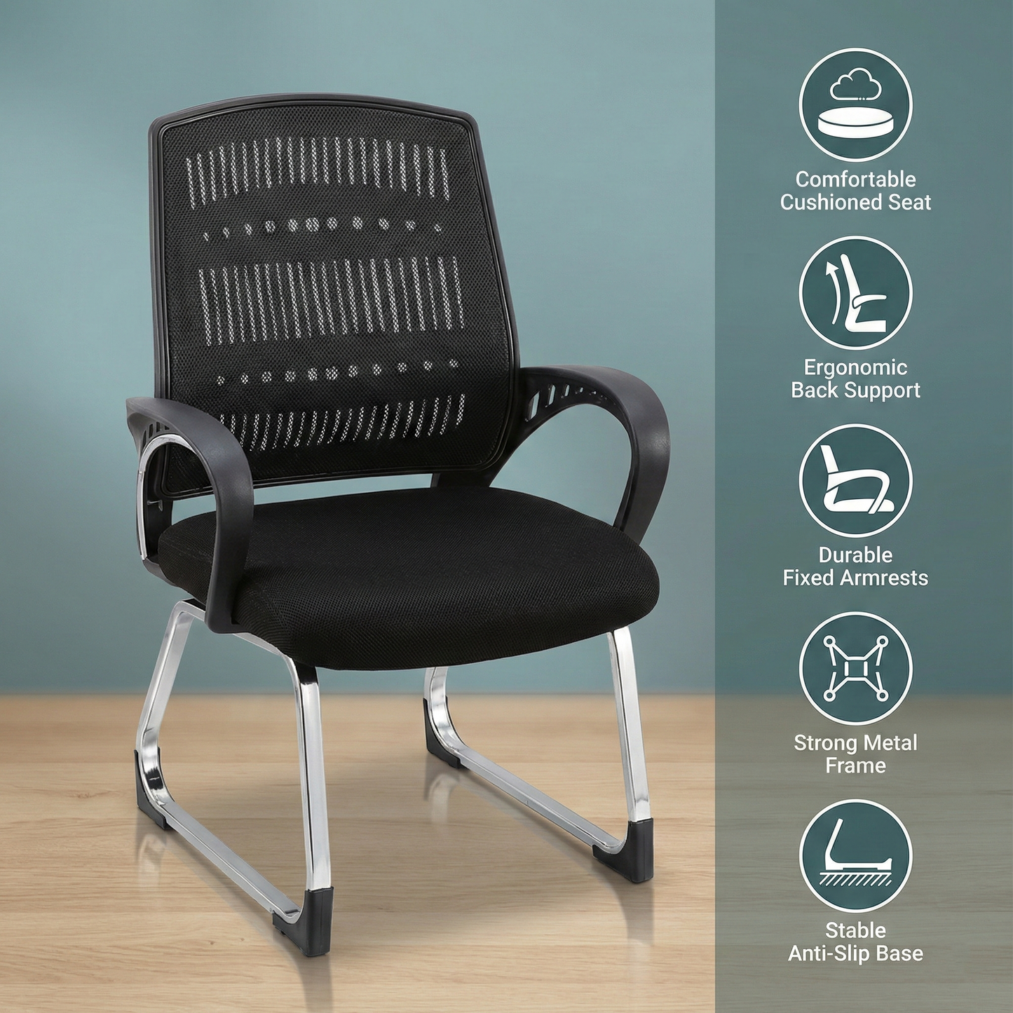 Ergonomic (Mesh) Visitor Chair S-514-VO