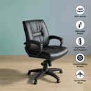 Switch Low Back Senator Revolving Chair S-518 3 image