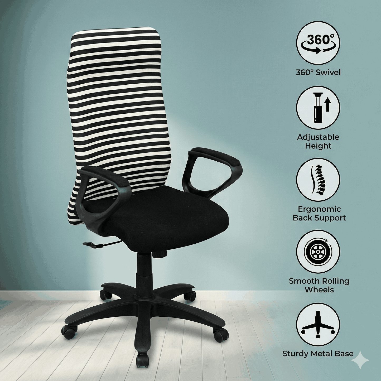 SAAB High Back Revolving Manager Chair Model SAAB S-539