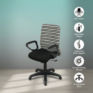 Switch SAAB Manager Office Revolving Chair (Medium Back) Model SAAB S-540 3 image