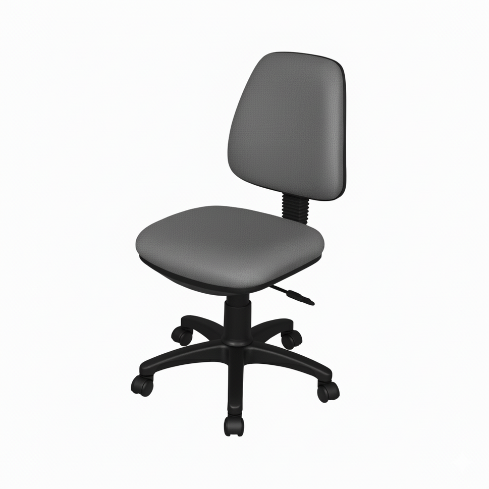 SAAB Computer Chair Without Arms With Hydraulic Jack and Stopper Model SAAB S-508