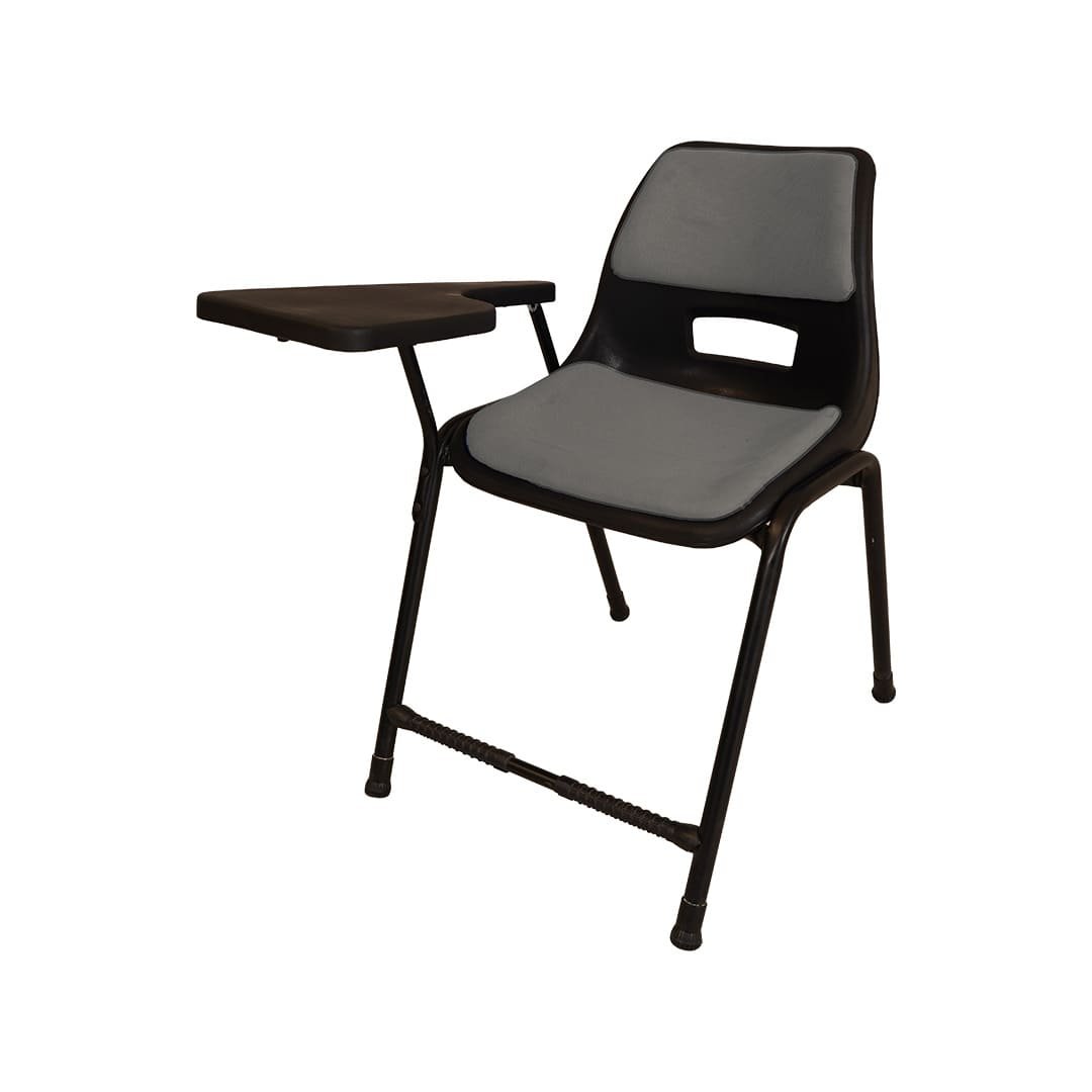 Steel Plastic Holo Study Big Shell Chair With Cushion SAAB S-204-SC