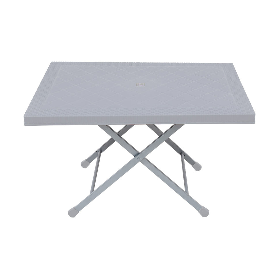 SAAB SP-214-RT Steel Plastic Table With Rattan Top