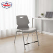 Steel Plastic Study Chair Model S-195