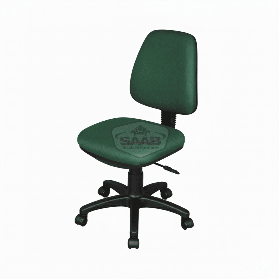 SAAB Computer Chair Without Arms With Hydraulic Jack and Stopper Model SAAB S-508