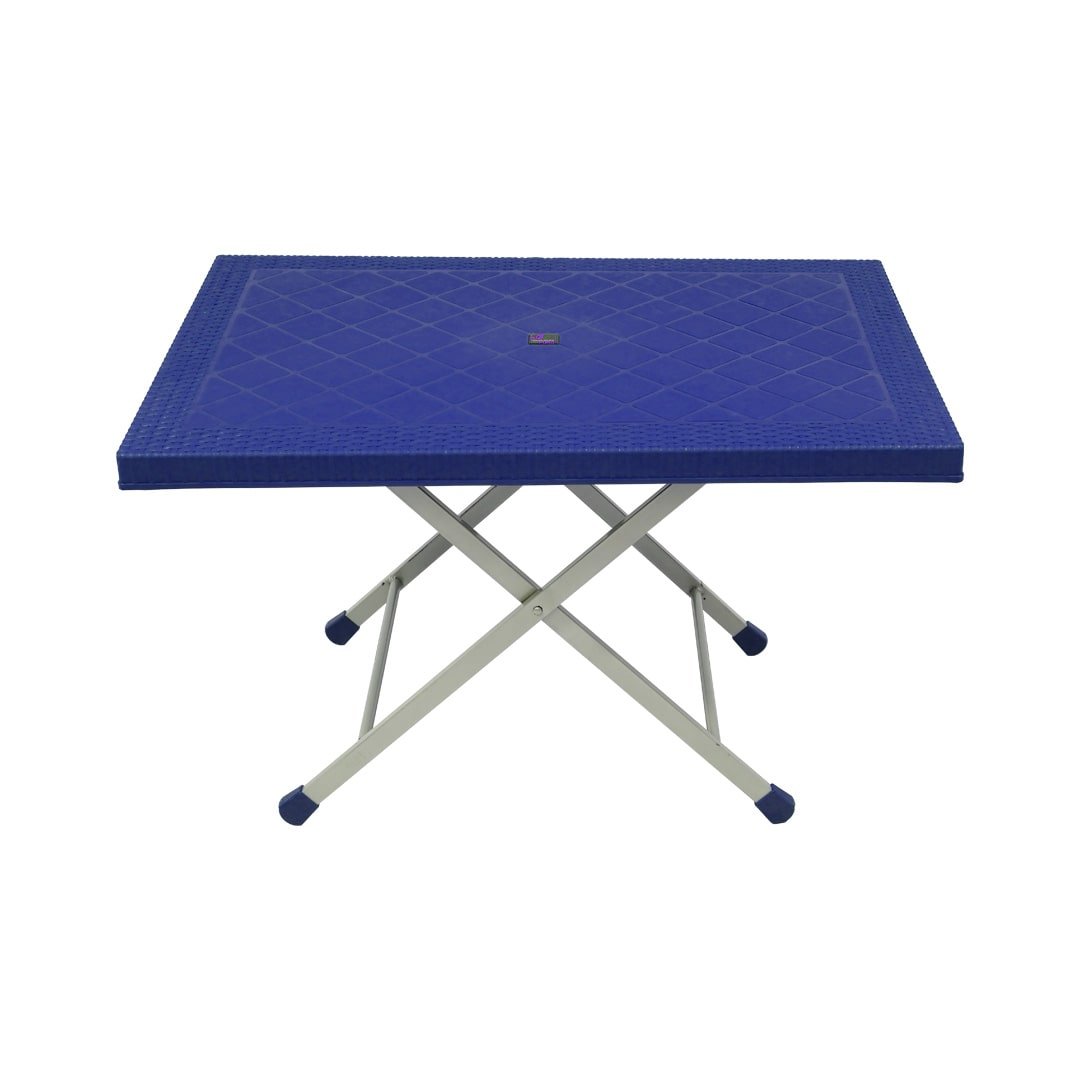 SAAB SP-214-RT Steel Plastic Table With Rattan Top