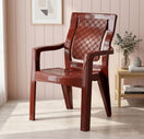 Switch ORTHO SP-844 Full Plastic Arms Chair Chocolate 3 image