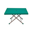 SAAB SP-214-RT Steel Plastic Table With Rattan Top