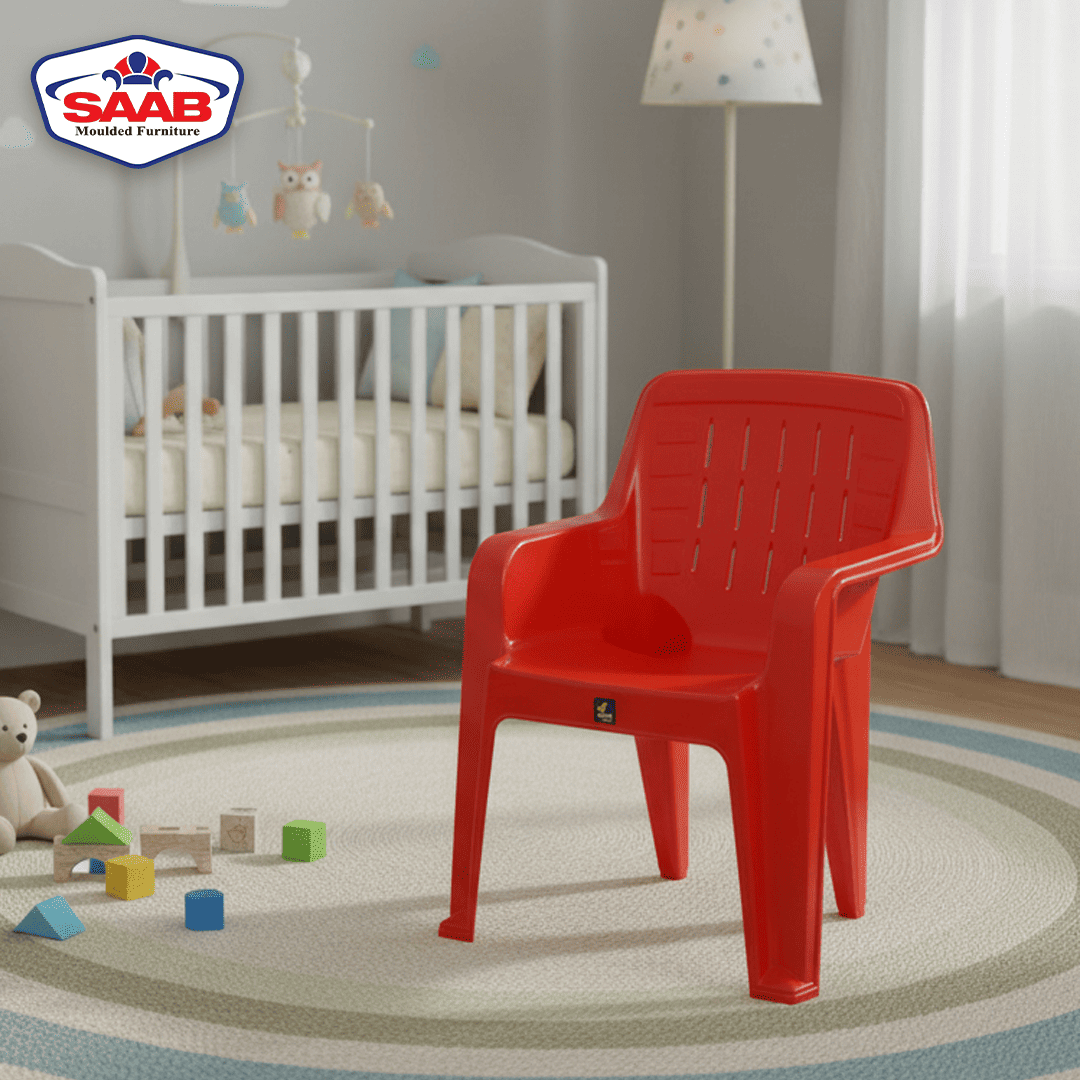 FULL PLASTIC CONICAL BABY CHAIR SAAB SP-094
