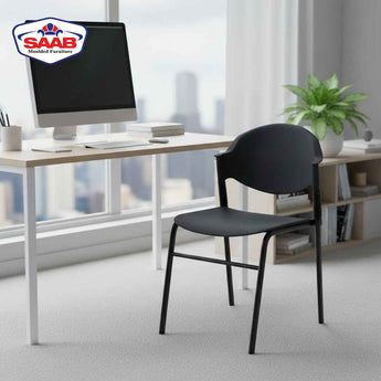 SAAB S-02 Comforto Chair Vertical Pipe