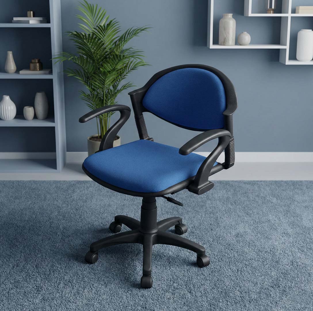 SAAB S-11-HAC Comforto Revolving Chair with Arms, Cushion and Hydraulic Jack