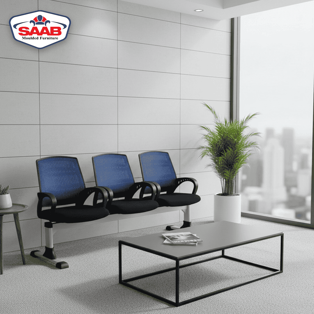 SAAB S-12-H 3 Seater Sofa With S-514 Seat &amp; Back