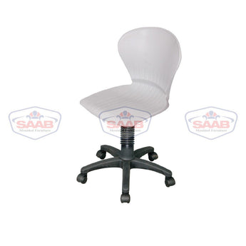 Peacock Shell Revolving Chair with Mechanical Jack SAAB S-15-M