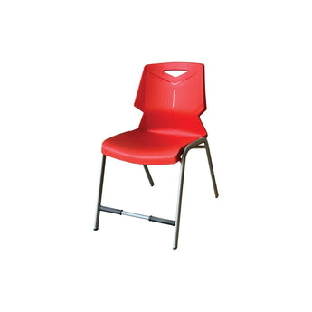 Steel Plastic Study Chair Model S-195