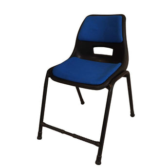 SAAB S-204-C Steel Plastic Holo Big Shell Chair with Cushion