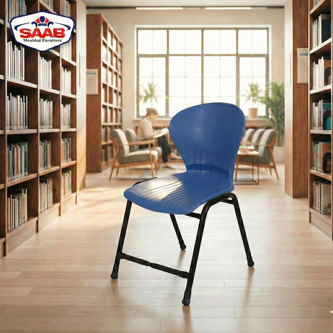 SAAB S-06 Steel Plastic Peacock Shell Chair