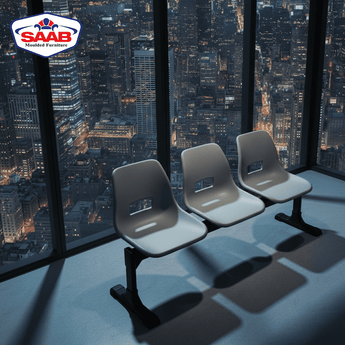 SAAB S-252-H Holo Big Shell Sofa 3-Seater Double Channel