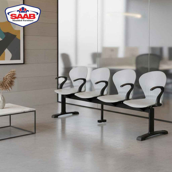 SAAB S-257-HA Peacock Visitor Sofa 4-Seater Double Channel