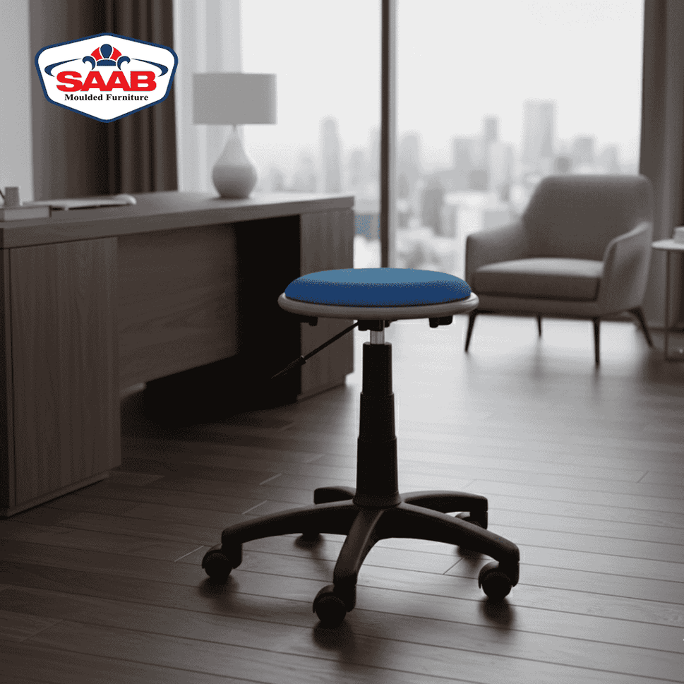 SAAB S-520-HC Revolving Stool with Hydraulic Jeck