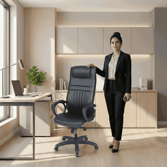 SAAB S-545-L Modern, And Lavish High Back Revolving Office Chair
