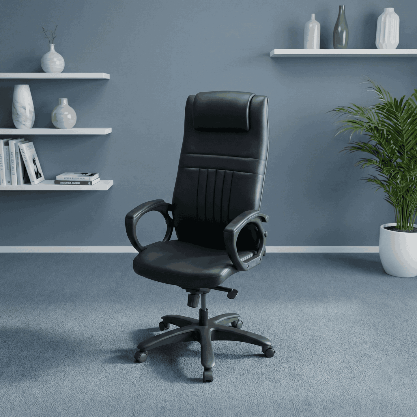 SAAB S-545-L Modern, And Lavish High Back Revolving Office Chair