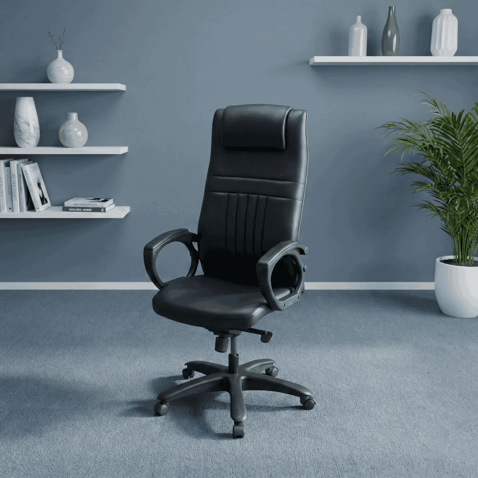 SAAB S-545-L Modern, And Lavish High Back Revolving Office Chair