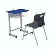 SAAB S-929 Study Table With Iron Book Shelf and Fiber Top