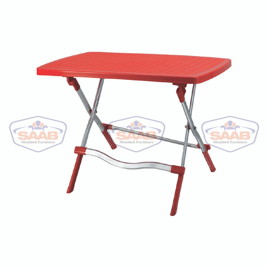 SAAB SP-314 Steel Plastic Bless Table Silver Frame