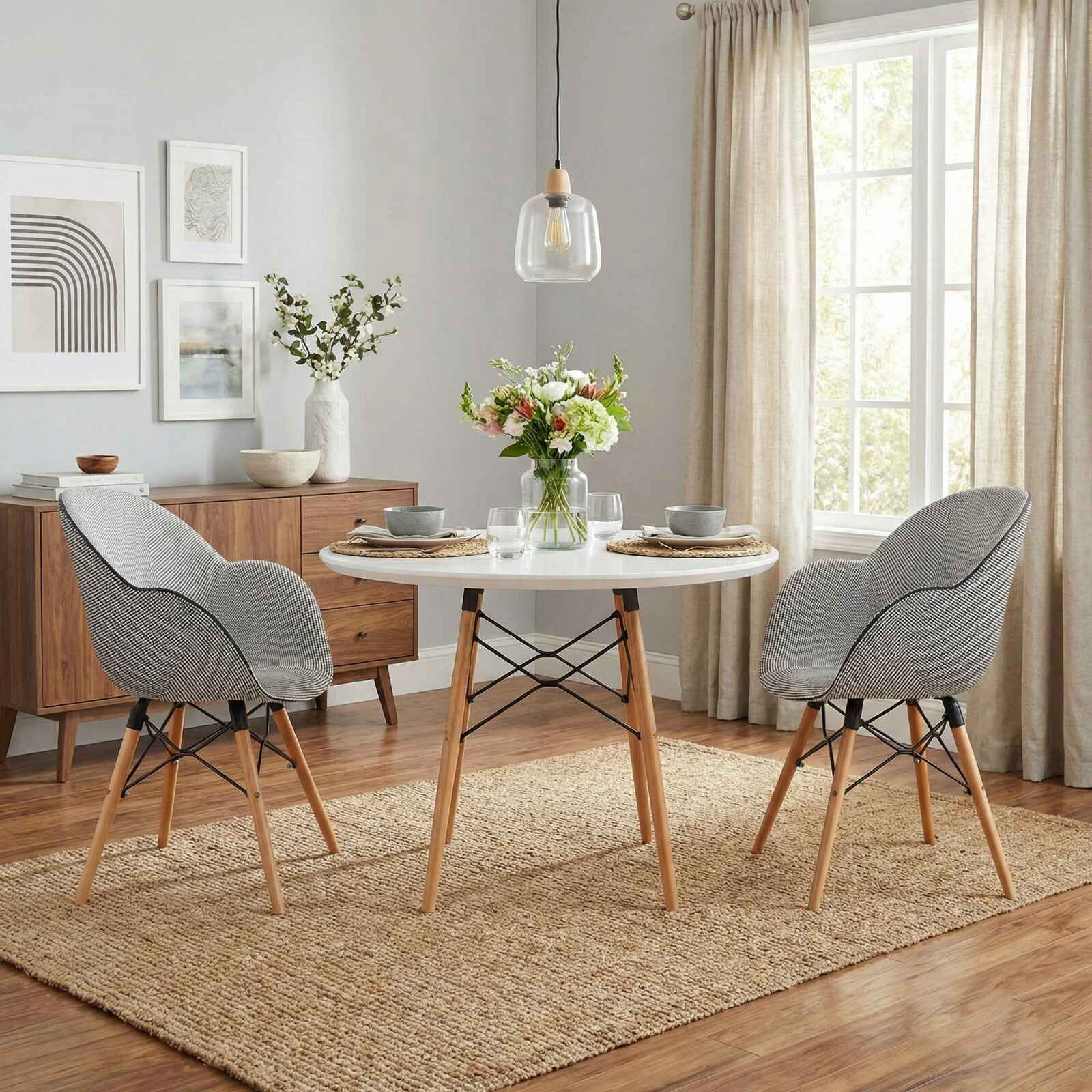 Oval Shell Chair With Cushion SP-400-CWL