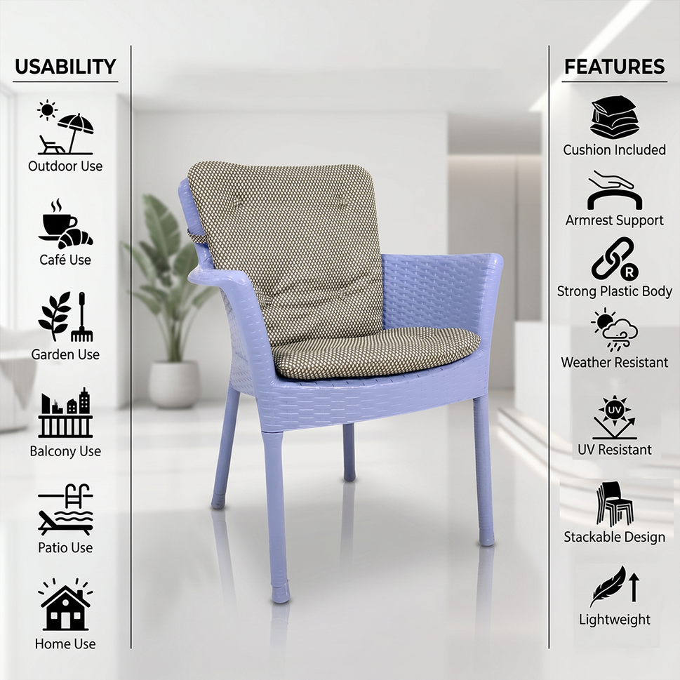 SAAB SP-678-C Comforto Sofa with Cushion – Stylish & Comfortable Modern Seating for Living Room or Office