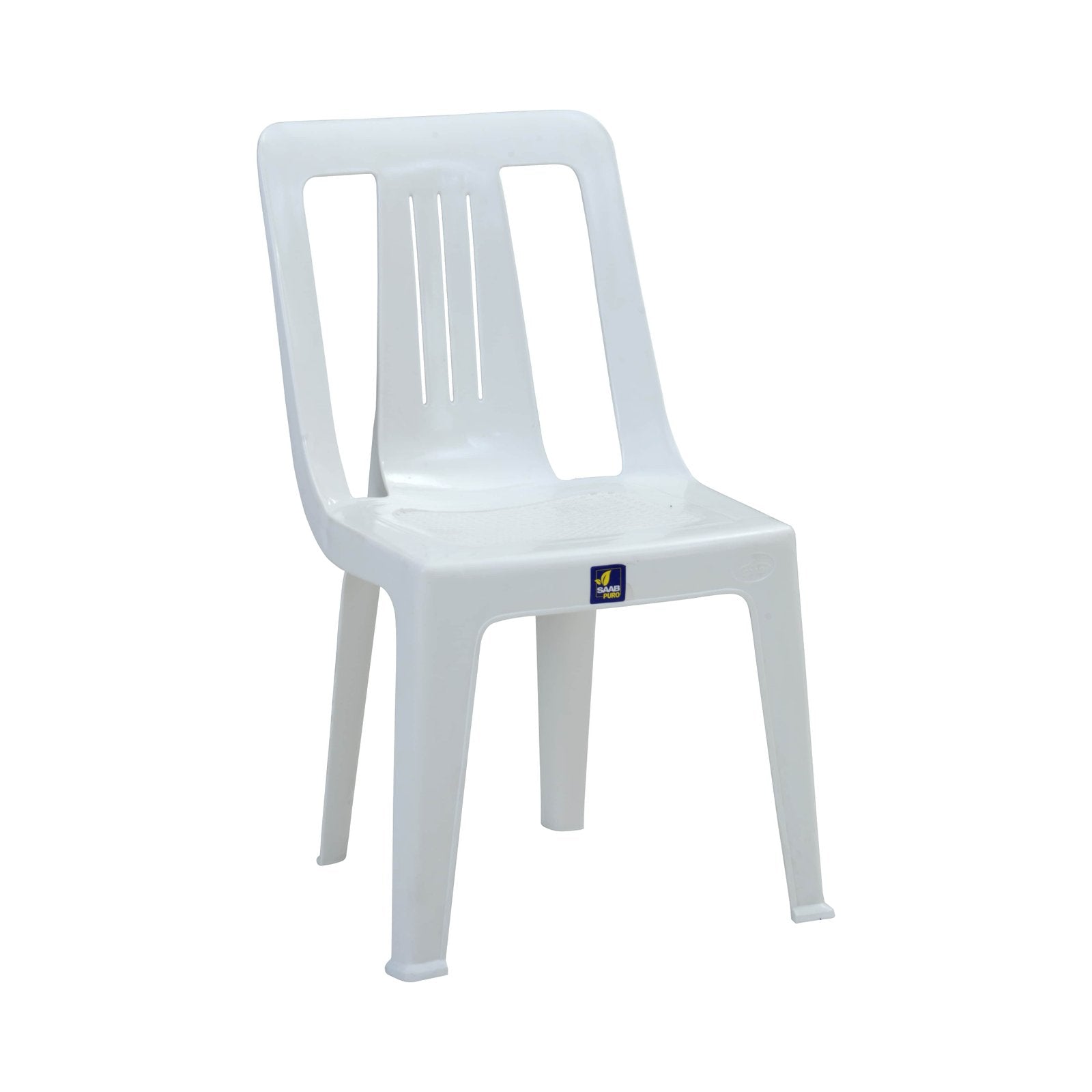 Stylish Armless Plastic Pearl Chair Model SAAB SP-610