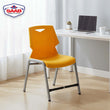 Steel Plastic Study Chair Model S-195