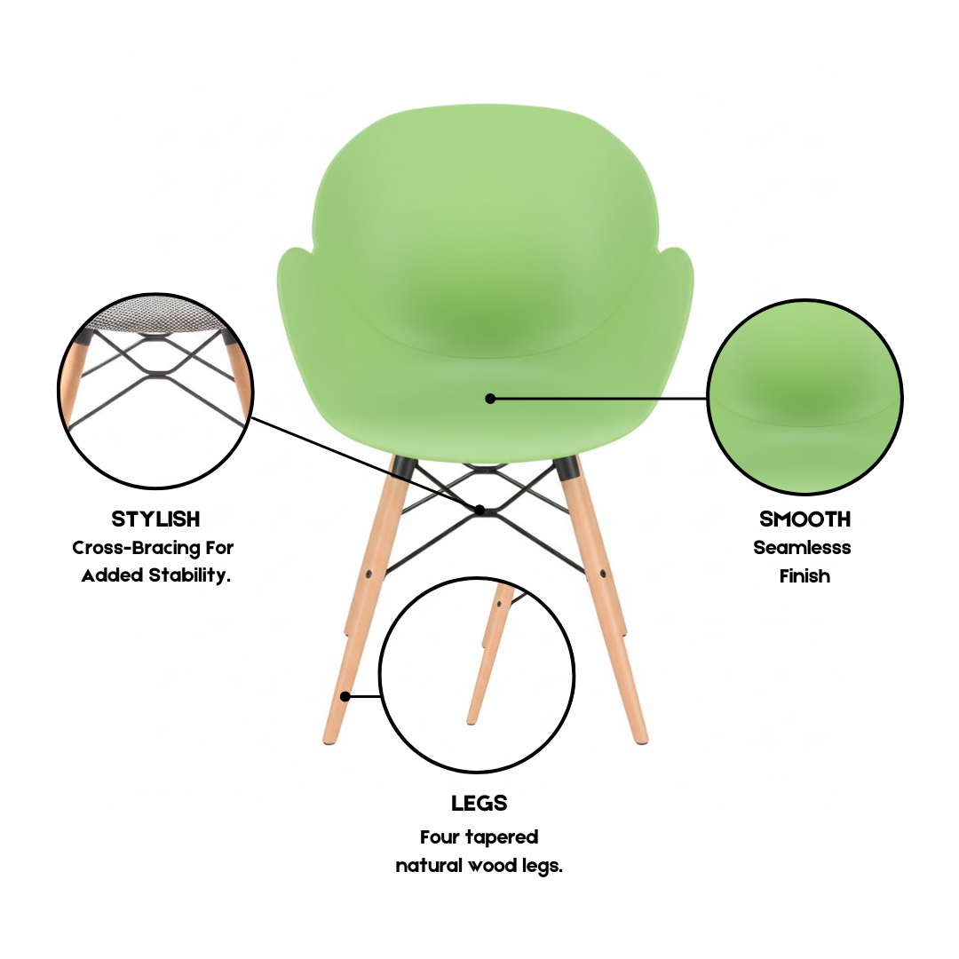 Oval Shell Chair SP-400-WL