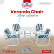 Veranda Chairs Set (4 Chairs + 1 table + 1 Umbrella)