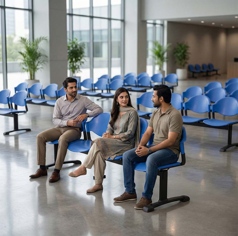 SAAB S-10-H Comforto Visitor Sofa 4-Seater Double Channel